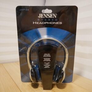 NOS Vintage Jensen Stereo Headphones 1999 Sealed Wired 3.5mm Mini Plug